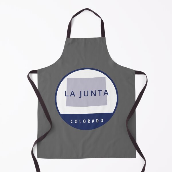Item preview, La Junta Colorado Blue Circle State Outline designed and sold by allcitymetro.