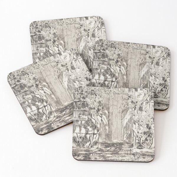 Item preview, Old Doorway, Easthampton (1920) by Frederick Childe Hassam  designed and sold by Hilary Thwaites.