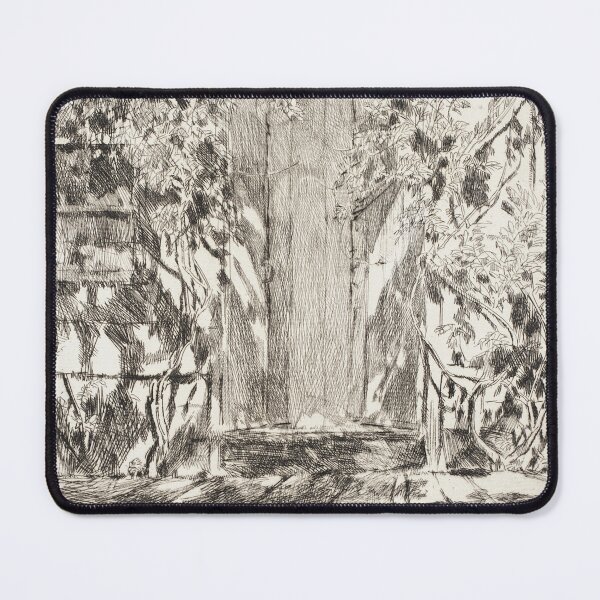 Item preview, Old Doorway, Easthampton (1920) by Frederick Childe Hassam  designed and sold by Hilary Thwaites.