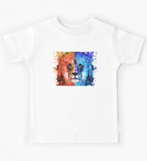 Lion Art - Majesty - Sharon Cummings Kids Tee