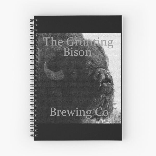 Item preview, The Grunting Bison Brewing Co. designed and sold by Whisperingpeaks.