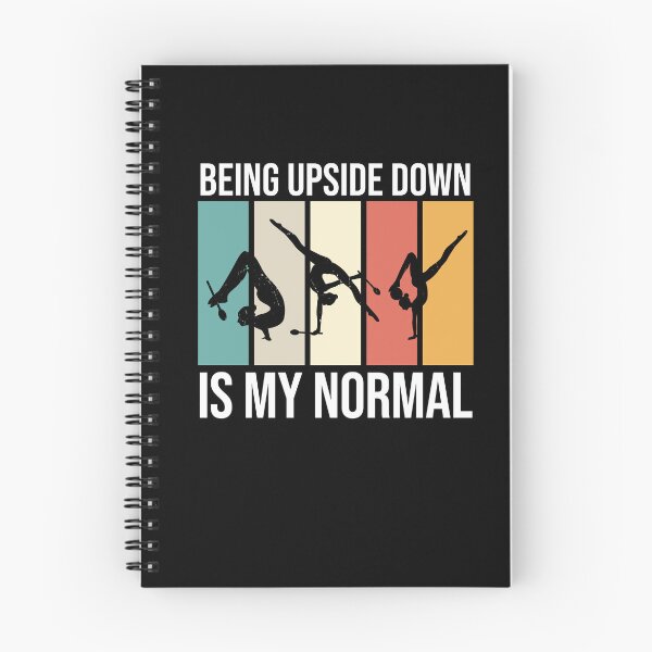Item preview, Being Upside Down Is My Normal Funny Colorful Vintage Distressed Artistic Gymnastic Gift For Gymnastic Lovers designed and sold by pedrored369.