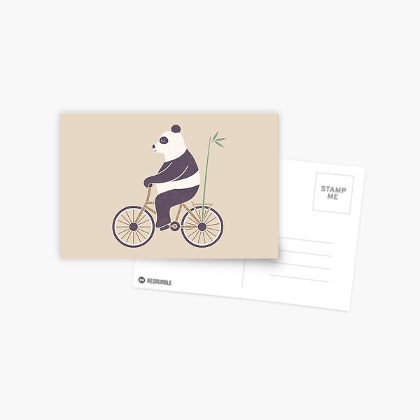 My Bamboo Bicycle Postcard