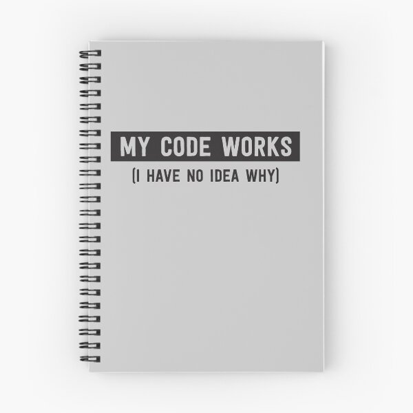 Item preview, My code works (I have no idea why) designed and sold by careers.