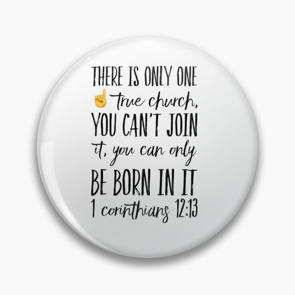 Item preview, The One True Church designed and sold by GODLY-AVENUE.
