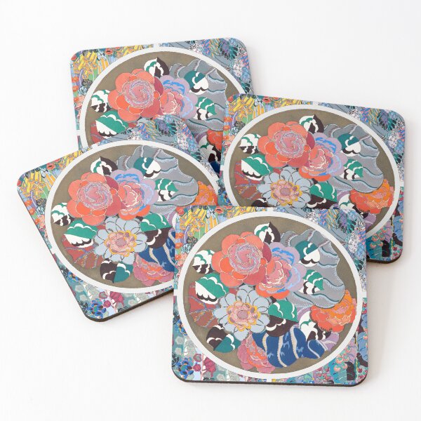 Item preview, Boho art, Flower art deco pattern, from Variations Quatre-Vingt-Six Motifs Décoratifs En Vingt Planches (1928) by Édouard Bénédictus designed and sold by KaterinaLog.