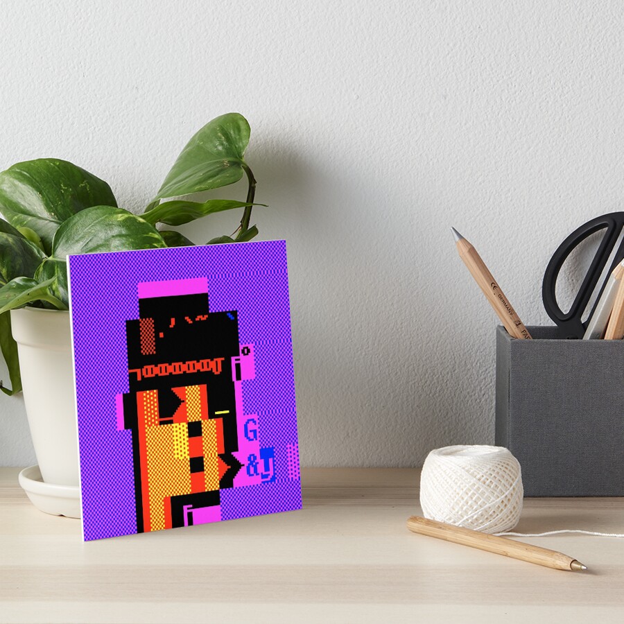 Item preview, Art Board Print designed and sold by DOS-Punks.