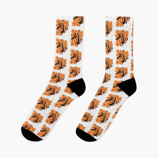 Item preview, Tiger with Flowers. Tiger Print with Flowers. designed and sold by GoldenPine.