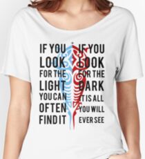 Light in the Dark Women's Relaxed Fit T-Shirt