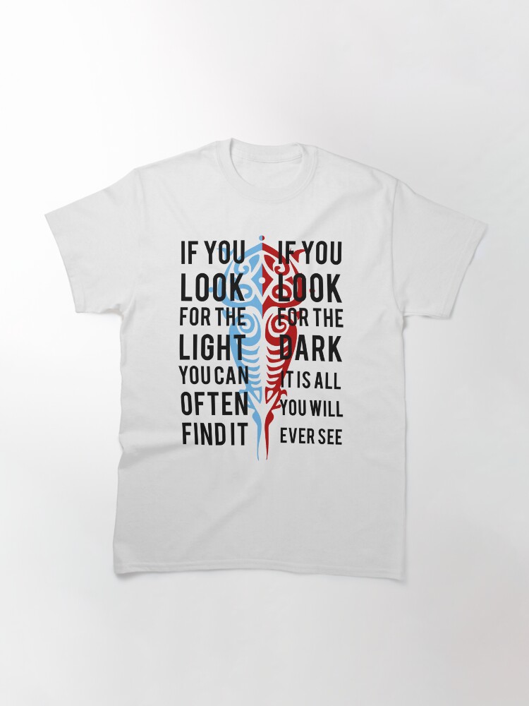 Thumbnail 3 of 7, Classic T-Shirt, Light in the Dark designed and sold by spellbending.