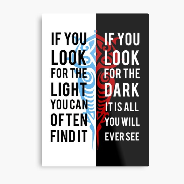 Light in the Dark Metal Print