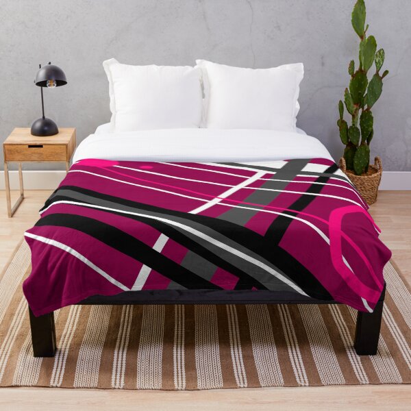 Item preview, Magenta abstract painting designed and sold by Vitooka.