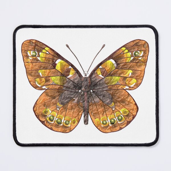 Item preview,  Brown paper Tropical butterfly designed and sold by Elonium.