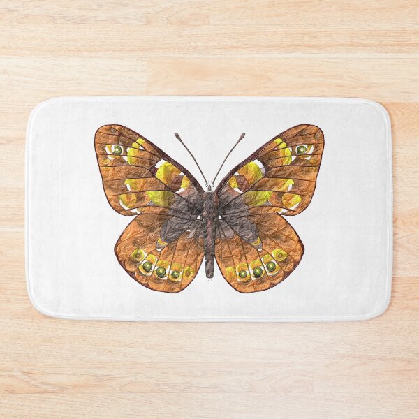 Item preview,  Brown paper Tropical butterfly designed and sold by Elonium.
