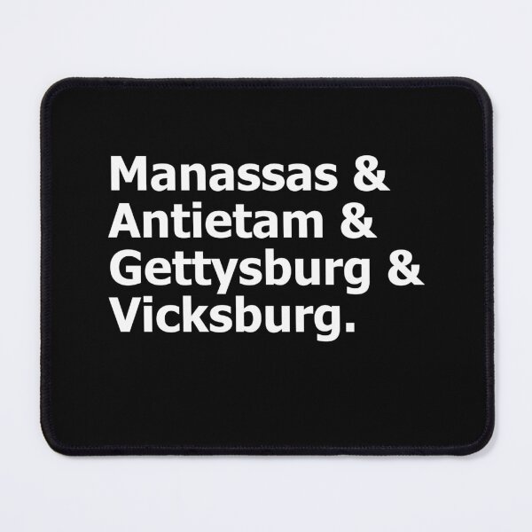 Item preview, Civil War Battles Manassas Antietam Gettysburg Vicksburg  designed and sold by The Junto Shop.
