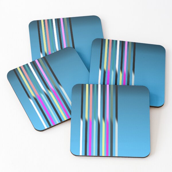Item preview, multicolored stripes designed and sold by Karine Dupras.