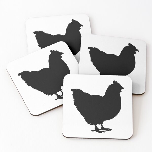 Item preview, Chicken - Silhouette designed and sold by Puddmuppy.