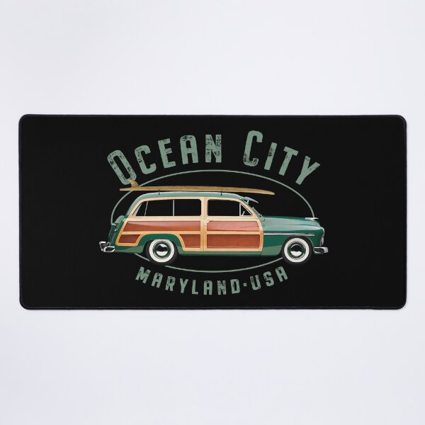 Item preview, Ocean City Maryland Vintage Surfing Design designed and sold by Futurebeachbum.
