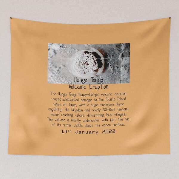 Item preview, Hunga Tonga Volcanic Eruption 05 designed and sold by PodiShawna.