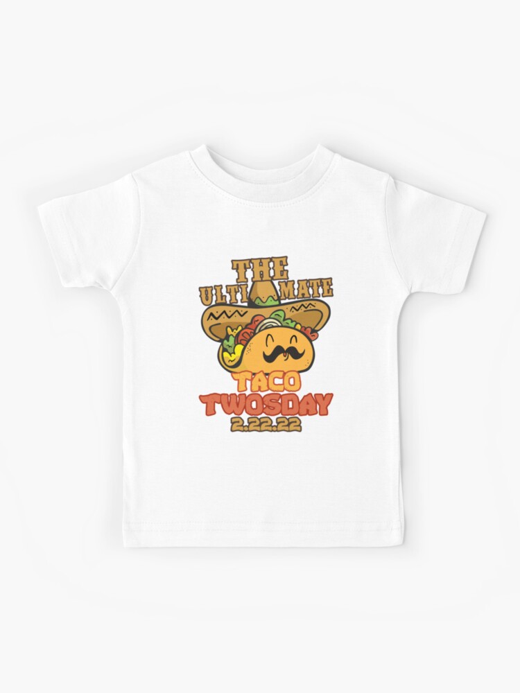 taco twosday toddler shirt