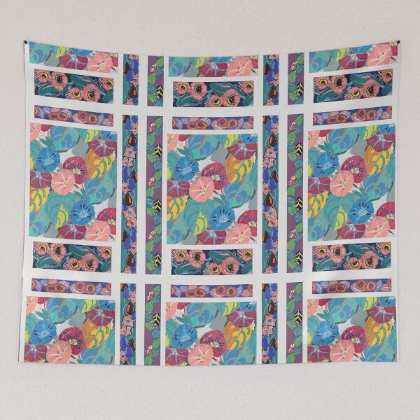 Item preview, Boho art, Flower art deco pattern, from Variations Quatre-Vingt-Six Motifs Décoratifs En Vingt Planches (1928) by Édouard Bénédictus designed and sold by KaterinaLog.