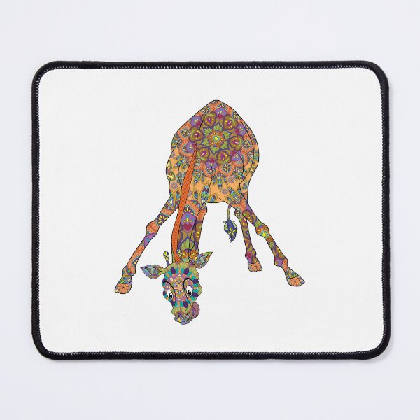 Item preview, Beautiful giraffe mandala designed and sold by Viv Ainslie.