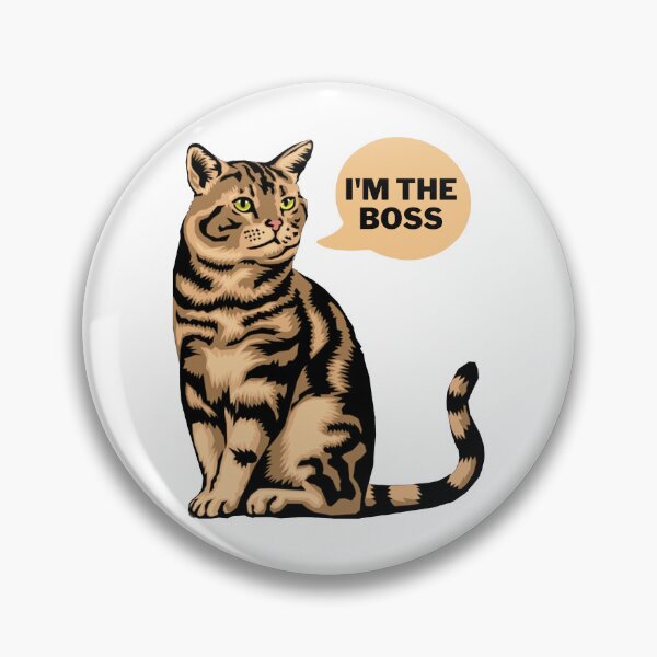 Item preview, I'm the cat boss designed and sold by GEWINN.