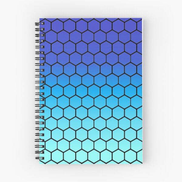 Item preview, Hexagon Pattern Smooth Blue Gradient designed and sold by Yellow-Eyes.