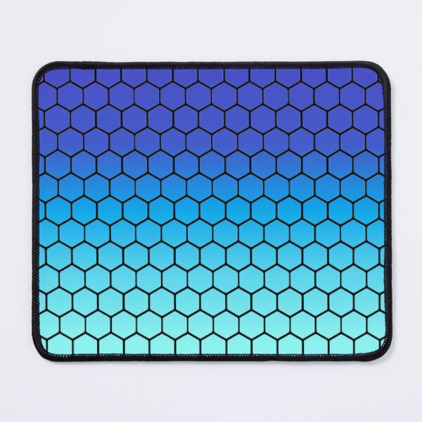 Item preview, Hexagon Pattern Smooth Blue Gradient designed and sold by Yellow-Eyes.