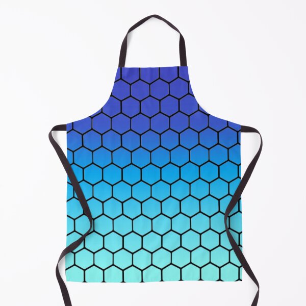 Item preview, Hexagon Pattern Smooth Blue Gradient designed and sold by Yellow-Eyes.
