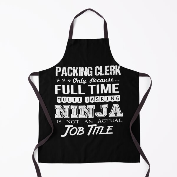 Item preview, Packing Clerk T Shirt - Ninja Job Gift Item Tee designed and sold by ritterdick.
