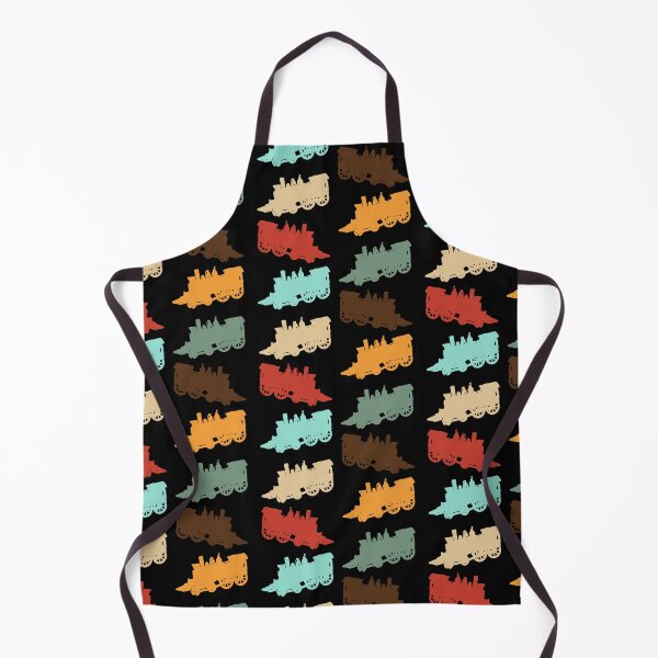 Item preview, Locomotive Train Cab Colorful Pattern designed and sold by Chubuter.