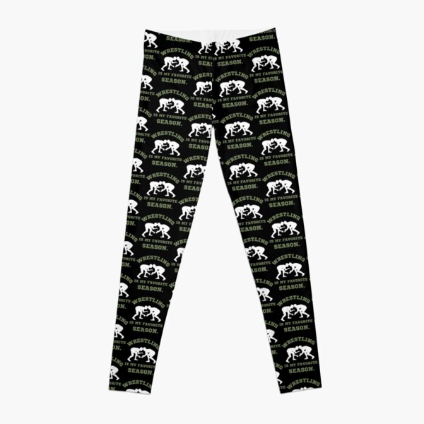 Wrestling Sportsperson Leggings for Sale by bakingbread10