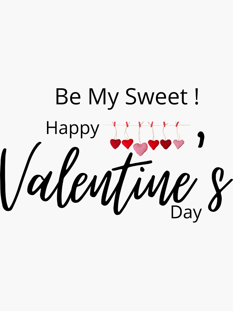 "Our Valentine Day" Sticker for Sale by PixarArts Redbubble