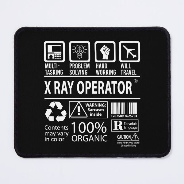 Item preview, X Ray Operator T Shirt - MultiTasking Certified Job Gift Item Tee designed and sold by oslandefren.