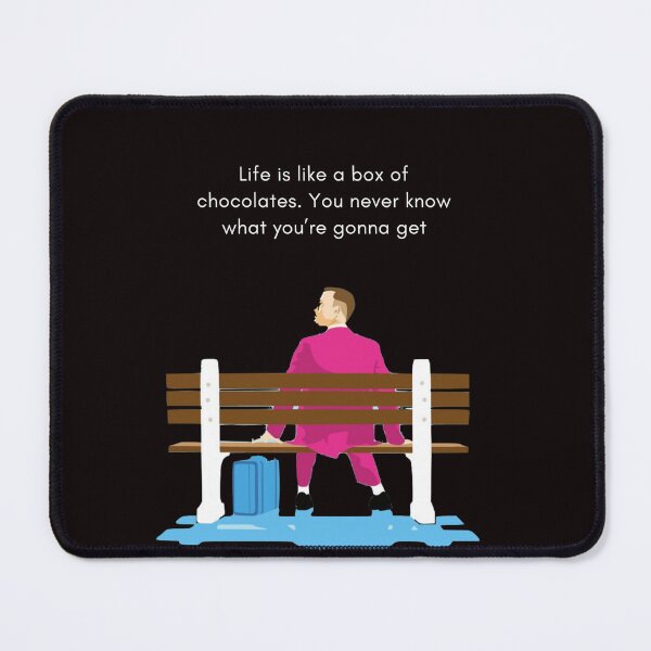 Item preview, Forrest Gump Quote Shirt designed and sold by KyleNesas.