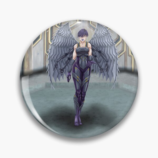 Item preview, Cybernetic Winged Girl designed and sold by robsonroper.