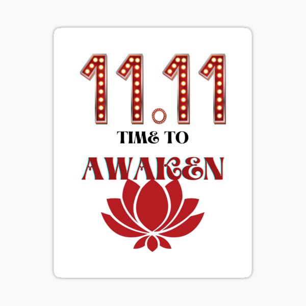 Item preview, Time to Awaken 11:11 designed and sold by SpiritsAwakened.