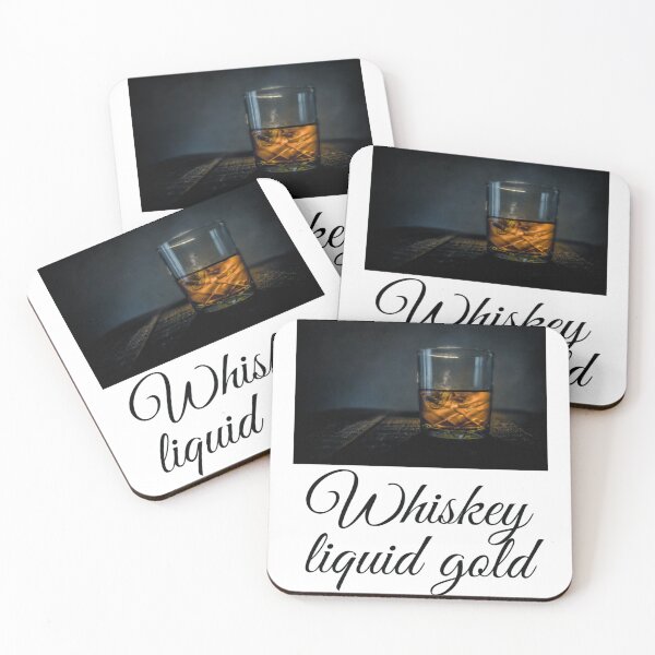Item preview, Whiskey liquid gold designed and sold by BubbleTextBox.