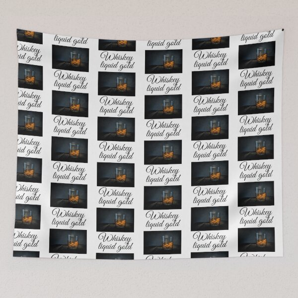 Item preview, Whiskey liquid gold designed and sold by BubbleTextBox.