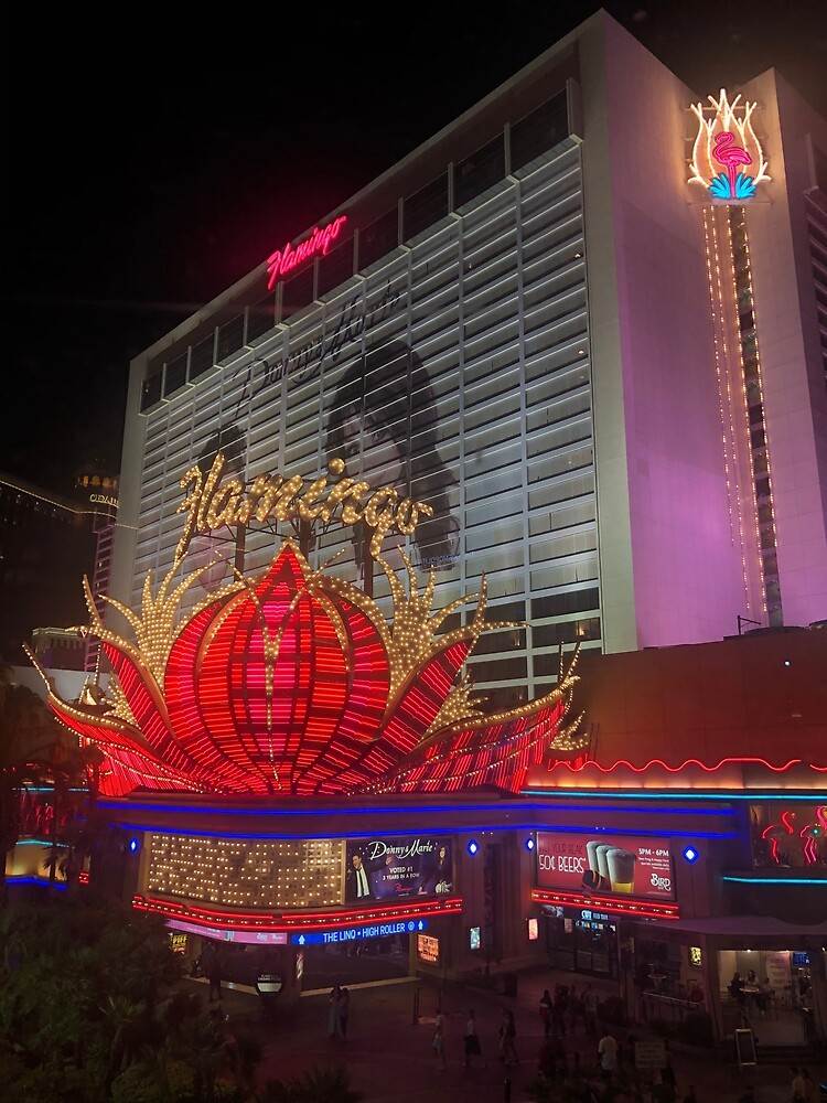 "Flamingo hotel, Las Vegas" Poster for Sale by Courtneynbc | Redbubble