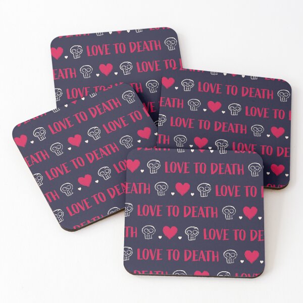 Item preview, Creepy Valentines with skulls and hearts designed and sold by Dotsby.