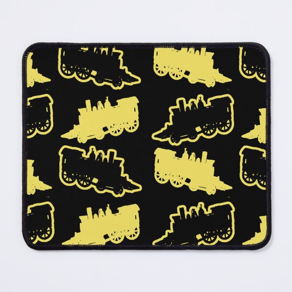 Item preview, Locomotive Train Cab Pattern -Yellow, Black designed and sold by Chubuter.