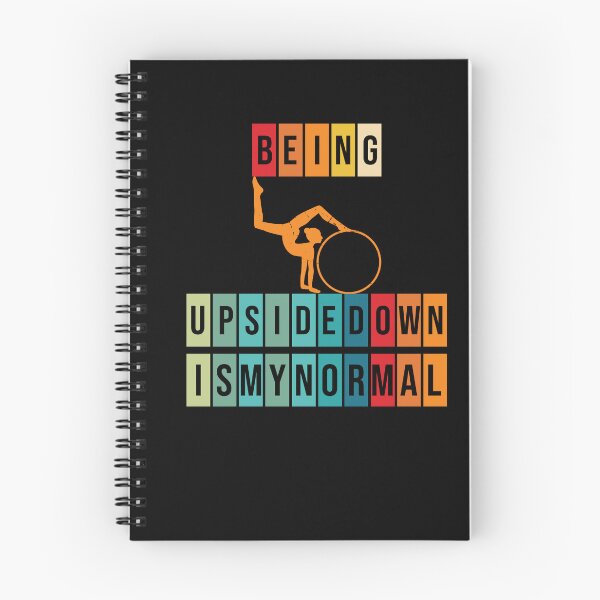 Item preview, Being Upside Down Is My Normal Funny Colorful Vintage Artistic Gymnastic Gift For Gymnastic Lovers designed and sold by pedrored369.