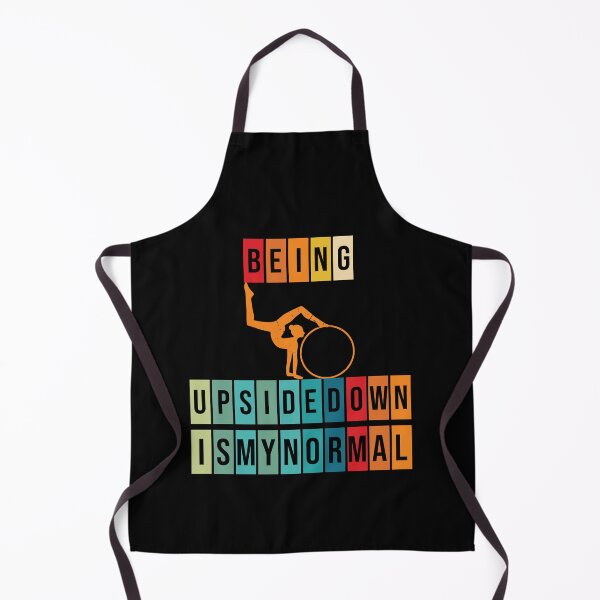 Item preview, Being Upside Down Is My Normal Funny Colorful Vintage Artistic Gymnastic Gift For Gymnastic Lovers designed and sold by pedrored369.