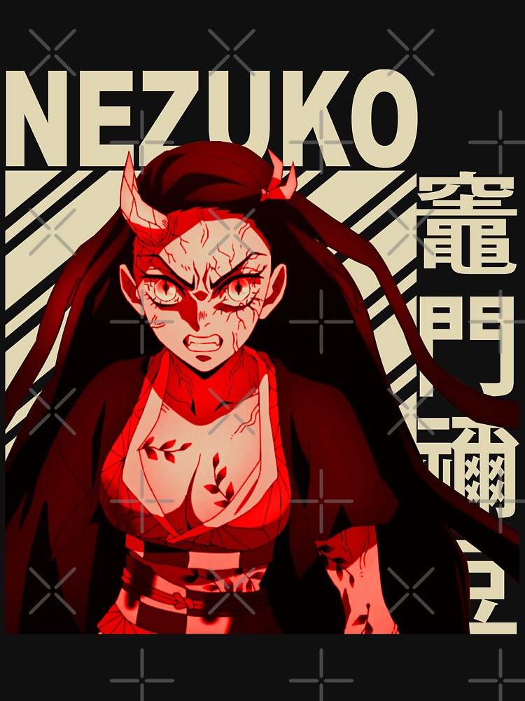 Nezuko Kamado Vintage Art V2 T Shirt By Lahcenbamouh Redbubble 8304