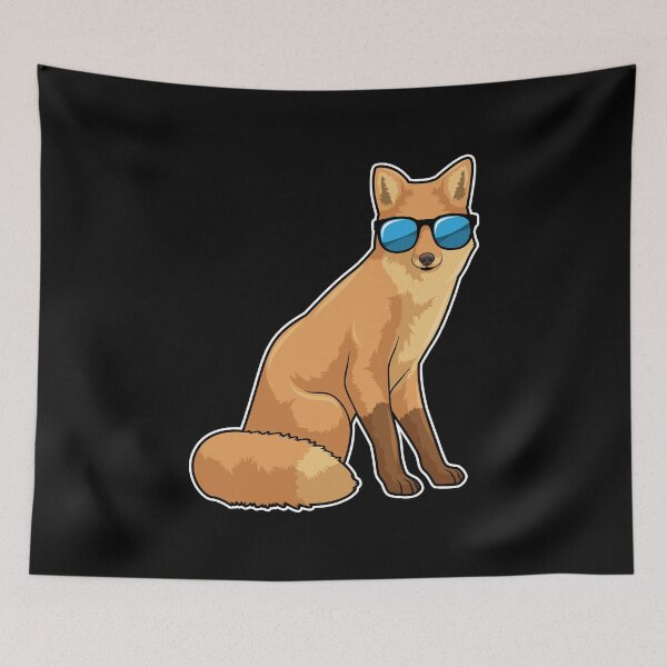Item preview, Fox with Sunglasses designed and sold by Snabdesign84.