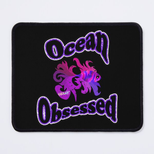 Item preview, Violet Crush Ocean Obsessed by Heather Nafe Art designed and sold by HeatherNafeArt.