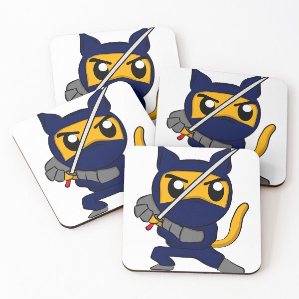 Item preview, Niinja Cat - Samurai Cat designed and sold by DZ-Merch.