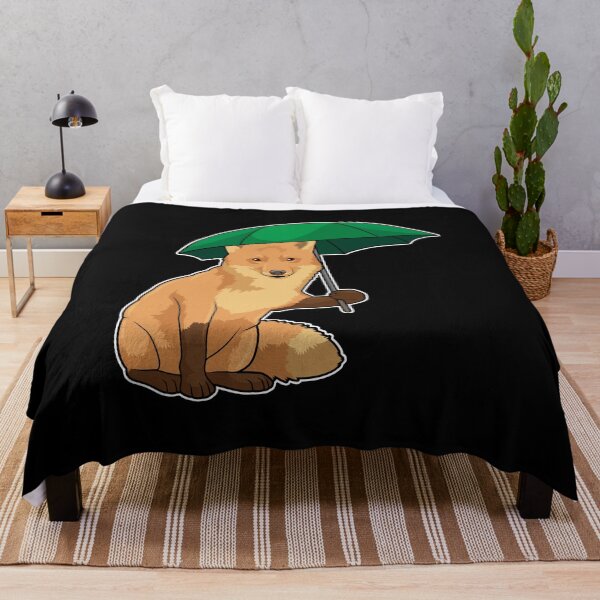 Aperçu de l'œuvre Fox with Umbrella créée et vendue par Snabdesign84.